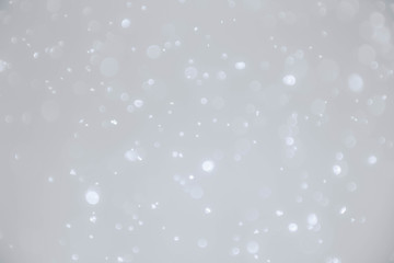 Fototapeta premium Abstract bokeh lights with soft light background. Blur wall.
