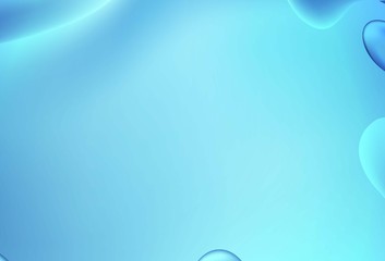 Light BLUE vector background with bent lines. Brand-new colored illustration in memphis style with gradient. Brand-new design for your ads, poster, banner.