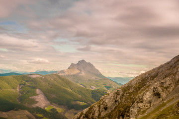 basque mountains in urkiola natural park ,spain