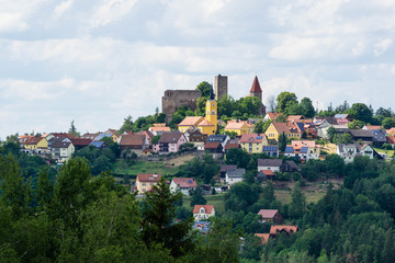 Fototapeta na wymiar view of the city leuchtenberg