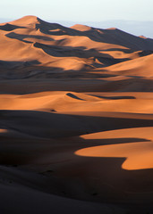 Fototapeta na wymiar Desertscape over Namib 