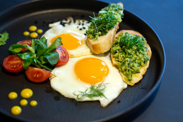 beautiful food for the restaurant menu