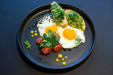 beautiful food for the restaurant menu