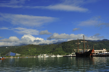 Scenic shot of Galeon Andalucia County