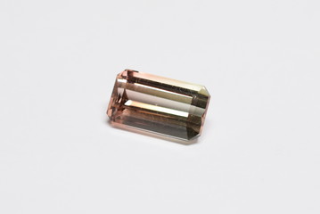 tourmaline from congo facet cut gemstone