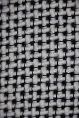 Close up of weaved textile