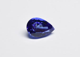 Tanzanite natural & facet cut gemstone