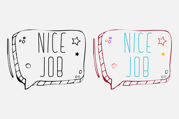 A set of dialog windows of different shapes.