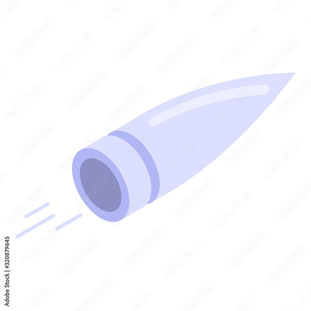 Poster whistle icon. isometric of whistle vector icon for web design isolated on white background