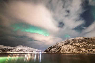 Northern Lights over Tromso, Norway