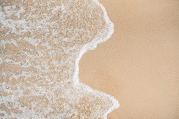 Fototapeta na wymiar blue wave texture background sea sand