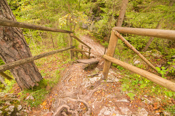 Barenschutzklamm ,gorge near Mixnitz in Austria