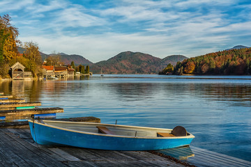 Der Walchensee in Bayern