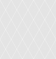 Seamless geometric diamonds pattern. Lines texture.