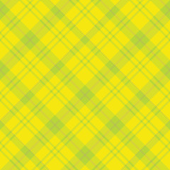 Seamless pattern in excellent bright yellow and green colors for plaid, fabric, textile, clothes, tablecloth and other things. Vector image. 2