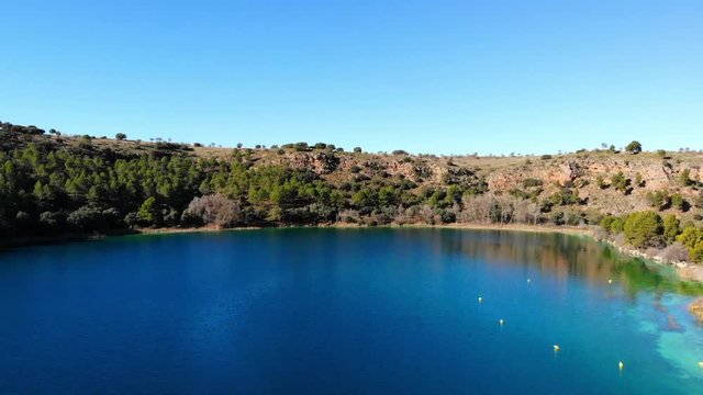 Laguna Santos Morcillo y Laguna Batana, Lagunas de Ruidera, Espa&ntilde;a