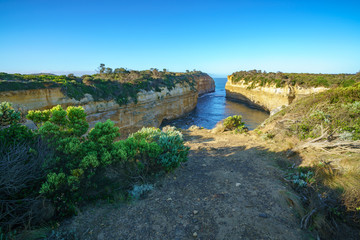 loch ard gorge, great ocean road in victoria, australia