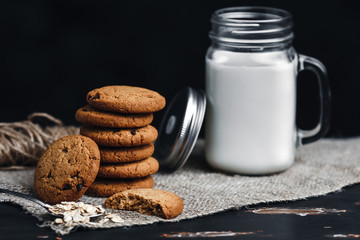 cookies and milk
