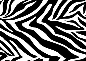 Zebra seamless pattern