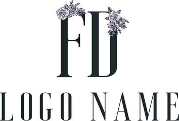 floral logo classic