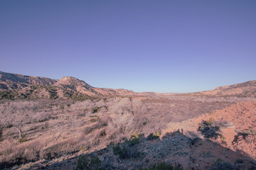 Fototapeta na wymiar Palo Duro Canyon