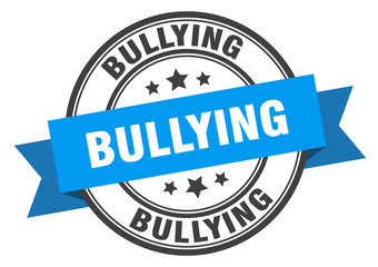 bullying label. bullyinground band sign. bullying stamp