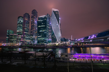 Moscow city business center