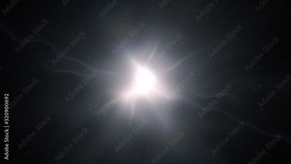 Poster abstract explosion background. exploding particles. north lights.