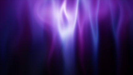Northern lights. Abstract background. Light effects. Neon glow. Violet and blue color.