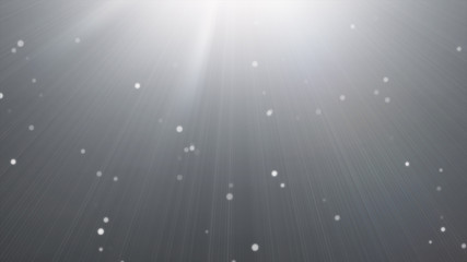 Light rays with bokeh. Abstract background. White color