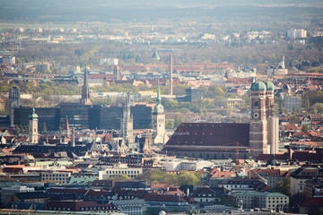 Munich aerial view