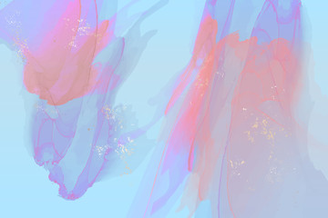 Dynamic violet blue fluid shapes, pink pastel wavy dynamic liquid, flowing abstract gradient background for banner, poster, book. vector design.