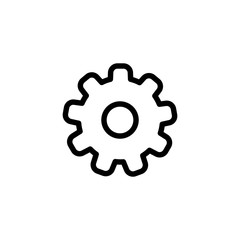 Vector gear icon design