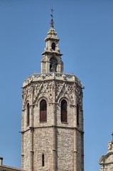 Miguelete Tower in Valencia, Spain
