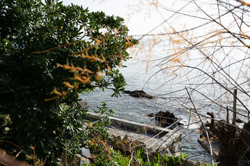 Genova Nervi is a rustic seaside Italian town in Italian Riviera