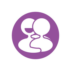 Avatars people of zero discrimination day vector design