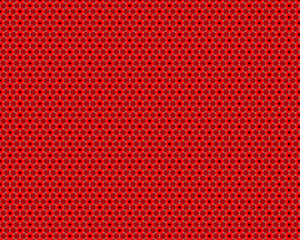 traditional asian red ans black pattern