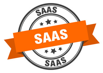 saas label. saasround band sign. saas stamp