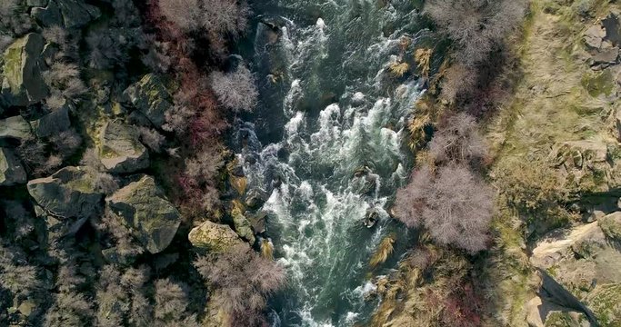 Cline Falls on the Deschutes River in Redmond Oregon, Bend 