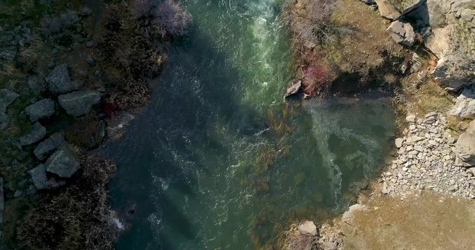 Cline Falls on the Deschutes River in Redmond Oregon, Bend 