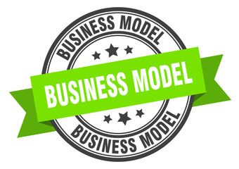 business model label. business modelround band sign. business model stamp