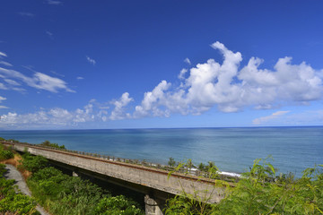 High angle shot of Duoliang Station Taimali