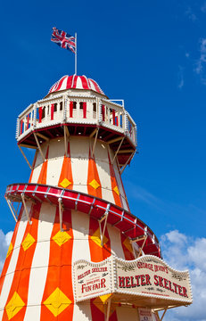 The Helter Skelter In The Queen Elizabeth Olympic Park In London