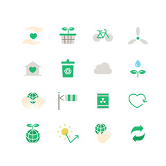 ENVIRONMENT ICON SET