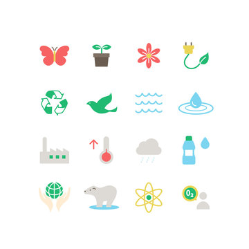 ENVIRONMENT ICON SET