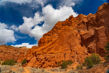 Fototapeta premium Sandstone Cliffs in Kodachrome Basin