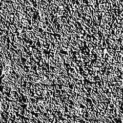 Grunge noise pattern. Abstract vector texture background in black and white