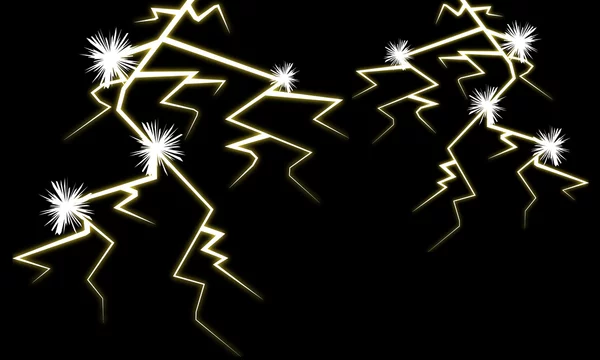 雷 稲妻 イナズマ カミナリ の漫画背景 Stock ベクター Adobe Stock