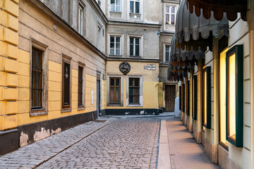 Seitengasse in der Wiener Altstadt