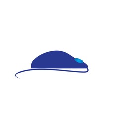 computer mouse logo vector